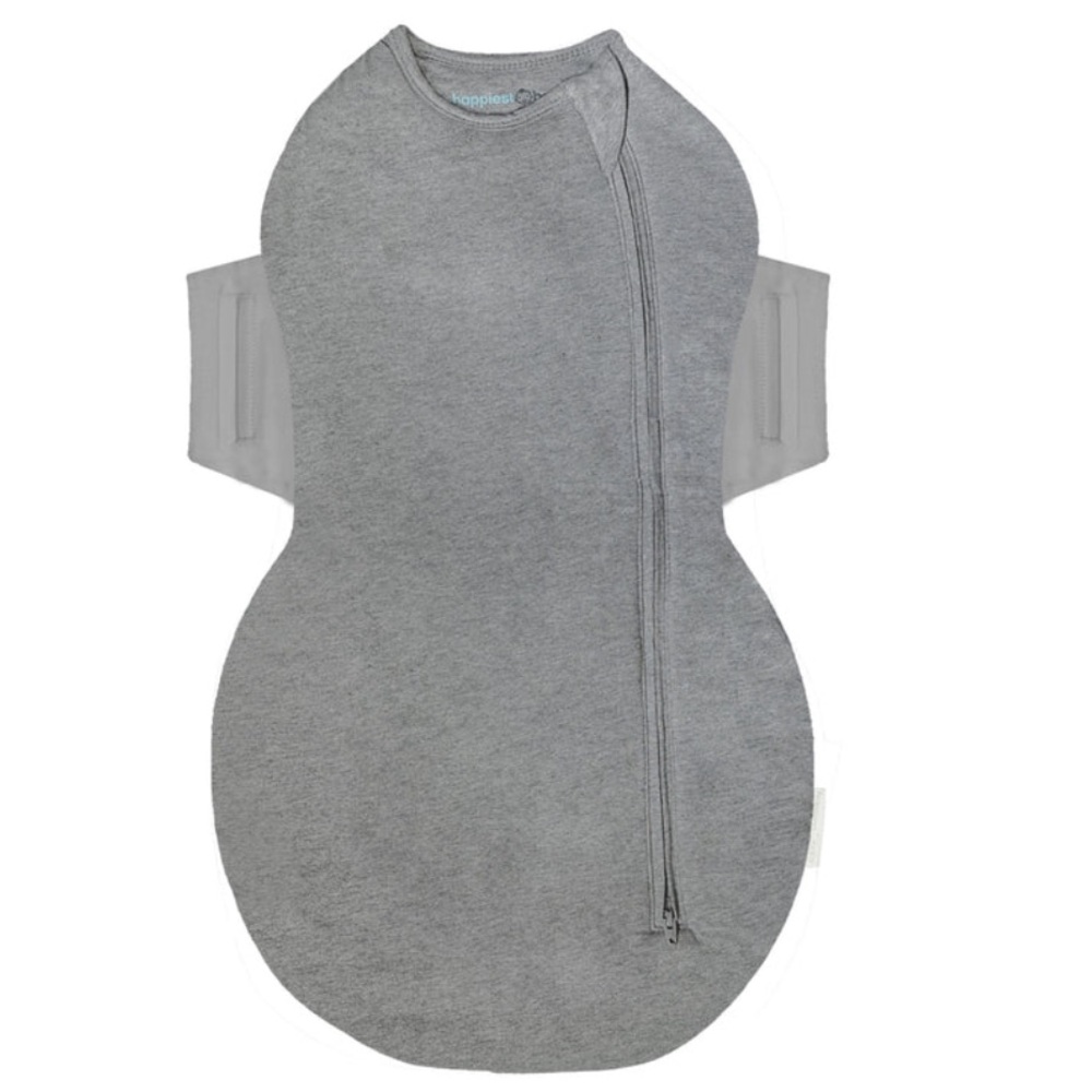 Happiest Baby Organic SNOO Sleep Comforter Sack, Graphite Gray, Set of 3, Small